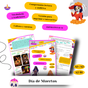 Día de Muertos, A1+/A2 oraz A2/B1  MATERIAL DIDÁCTICO