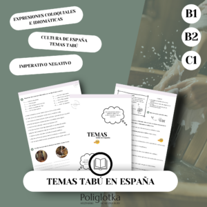 Temas tabú B1/B2/C1 MATERIAL DIDÁCTICO