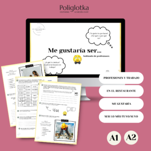 Me gustaría ser... Hablando de profesiones. A1/A2 MATERIAL DIDÁCTICO