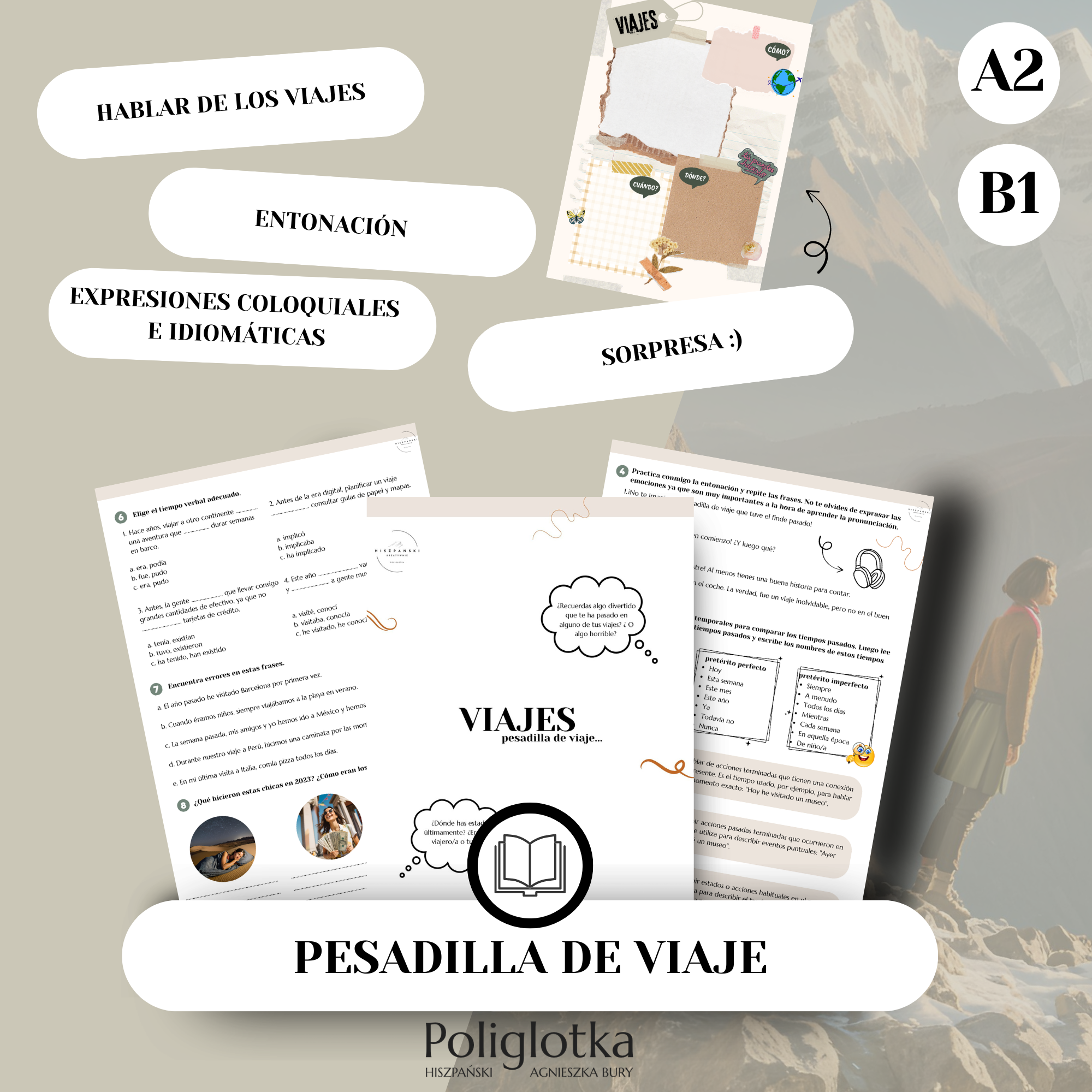 Pesadilla de viaje A2/B1 MATERIAL DIDÁCTICO