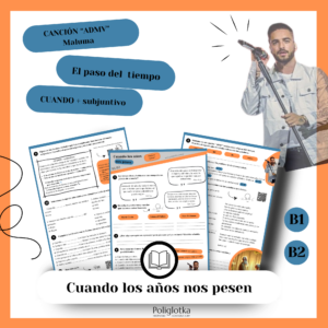 Maluma “ADMV”, cuando + subjuntivo, B1/B2, MATERIAL DIDÁCTICO