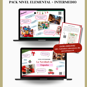 NAVIDAD Święta w Hiszpanii MATERIAŁ DO NAUKI HISZPAŃSKIEGO nivel elemental e intermedio PACK 2
